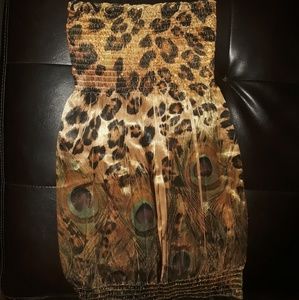 😍Strapless shirt 🐆